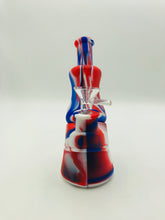 Load image into Gallery viewer, 7&quot; Microscope Silicone Tie-dye Mini Bong
